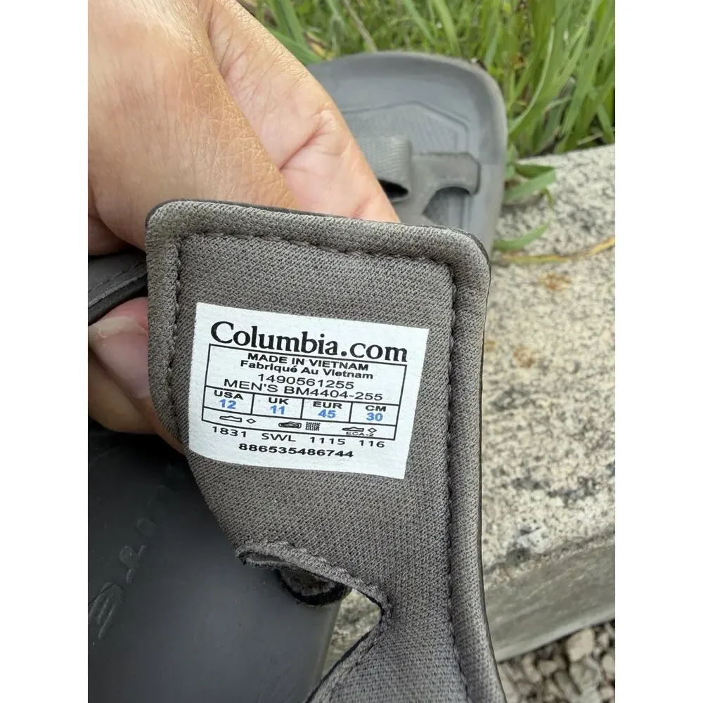 Columbia techlite mens sandal size 12 Gorpcore hiking outdoor adjustable Strappy